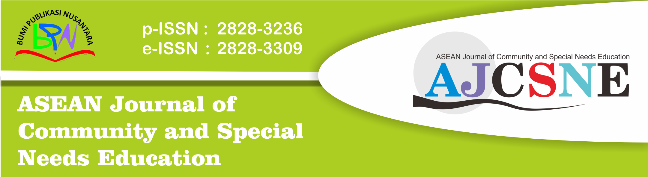 ASEAN Journal of Community and Special Needs Education