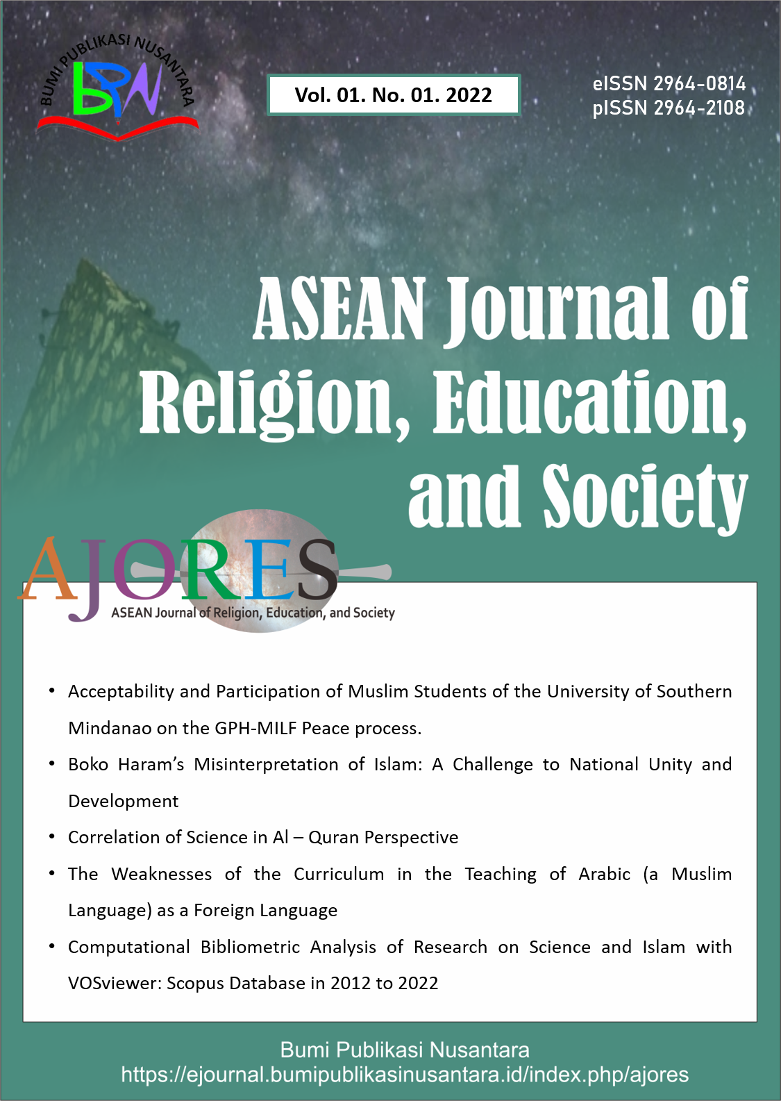 ASEAN Journal of Religion, Education, and Society